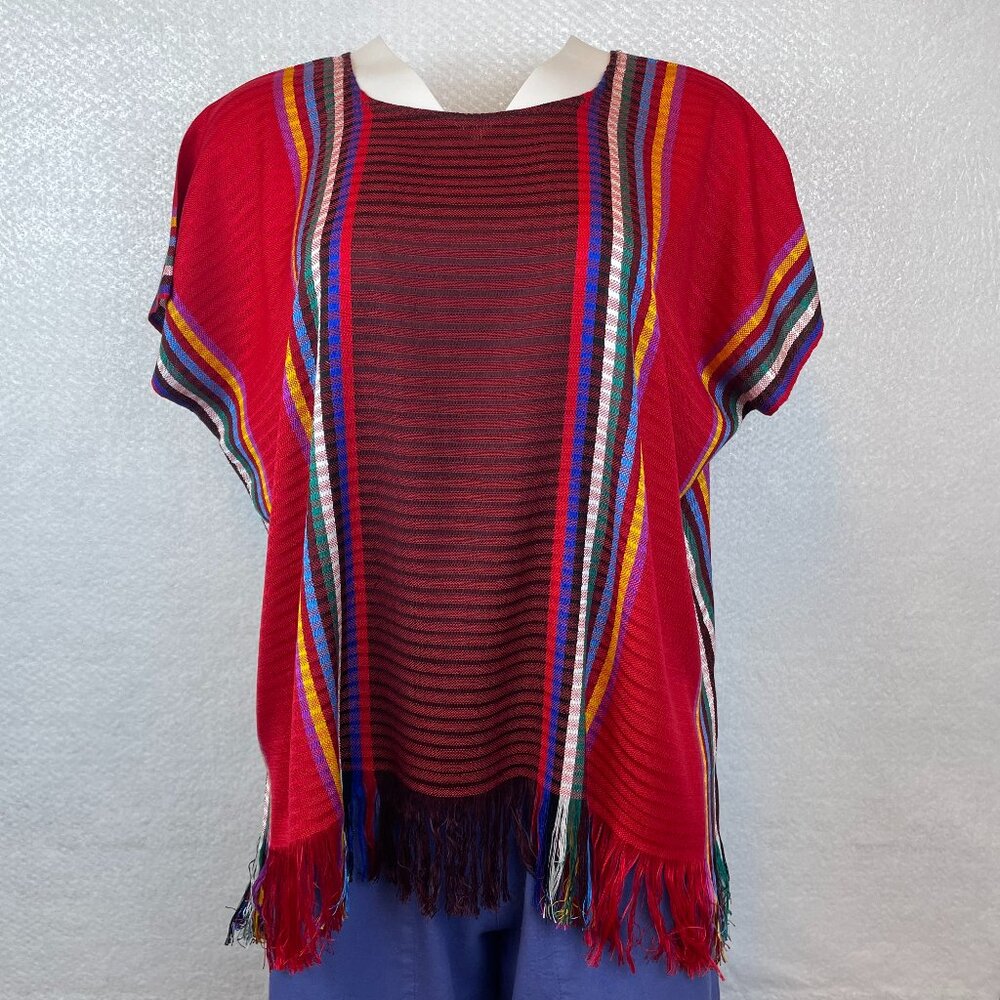 Silky Guatemalan Boho Top